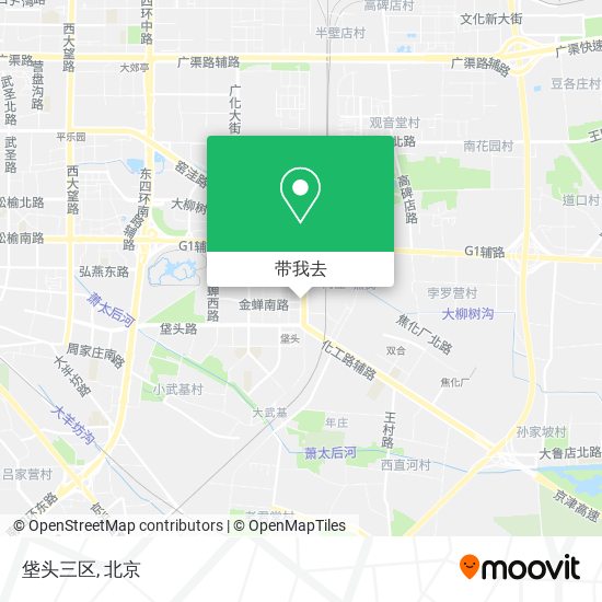 垡头三区地图