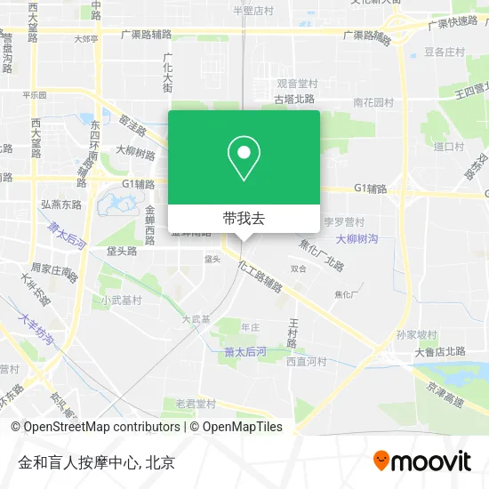 金和盲人按摩中心地图