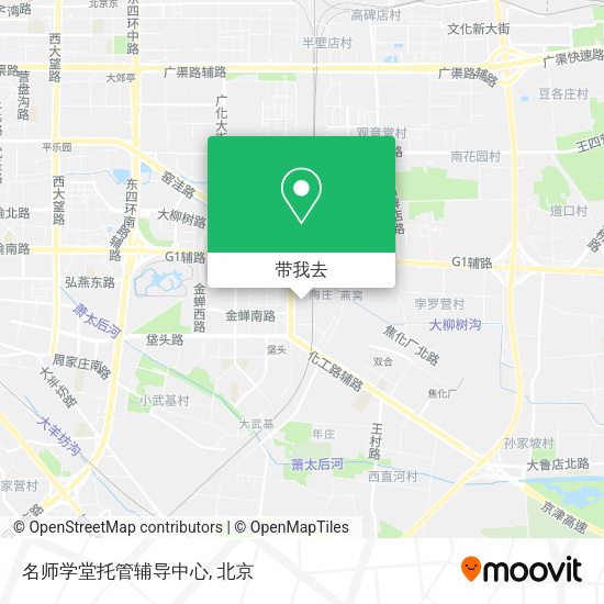 名师学堂托管辅导中心地图