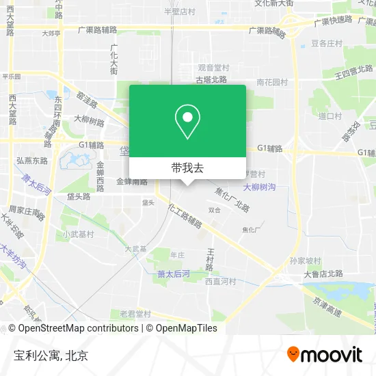 宝利公寓地图