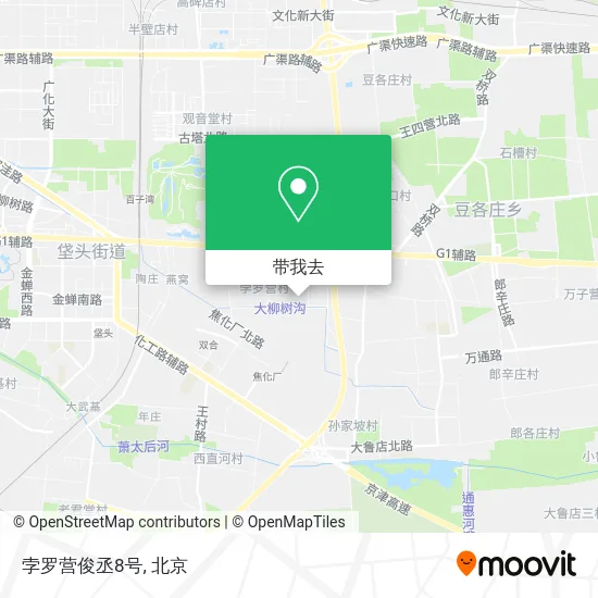 孛罗营俊丞8号地图
