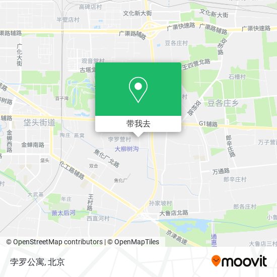 孛罗公寓地图