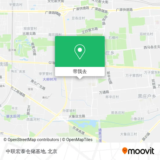中联宏泰仓储基地地图