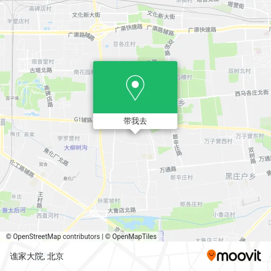 谯家大院地图