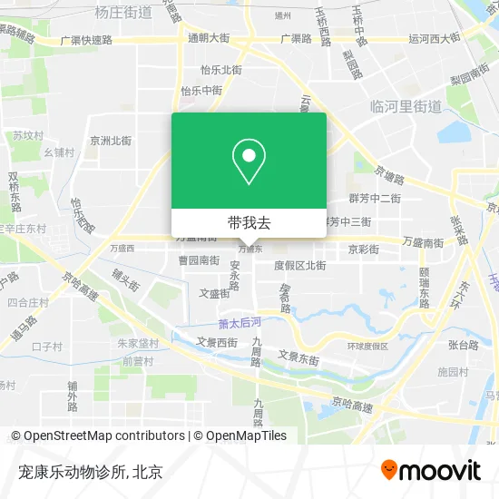 宠康乐动物诊所地图