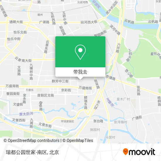 瑞都公园世家-南区地图