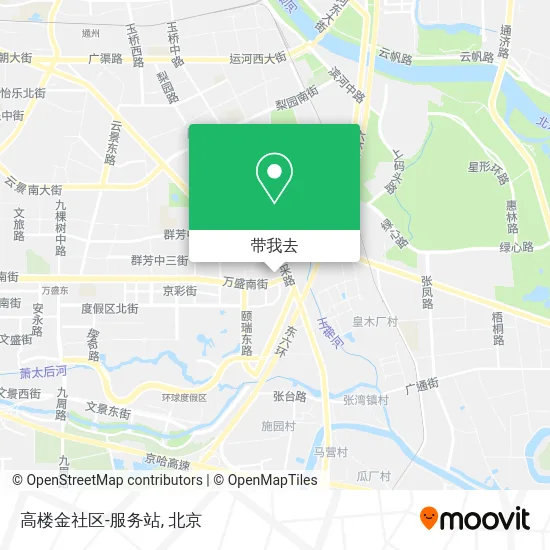 高楼金社区-服务站地图