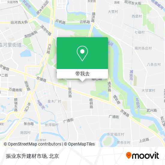 振业东升建材市场地图