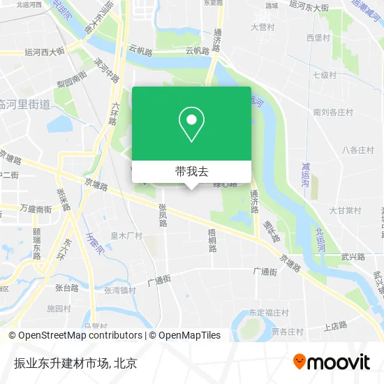 振业东升建材市场地图