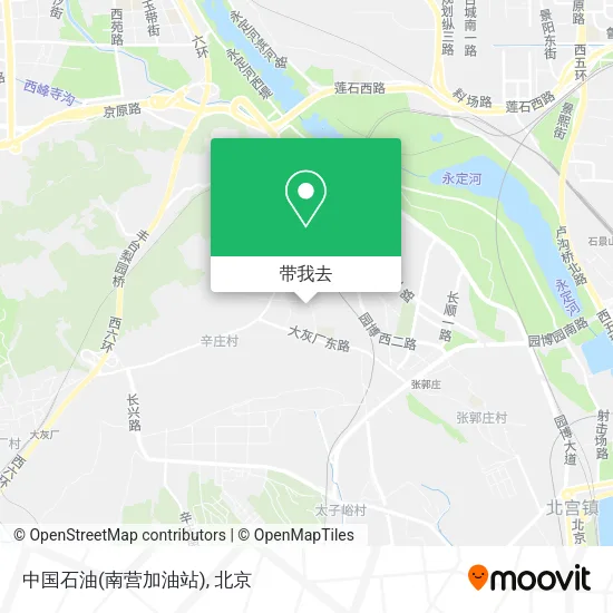 中国石油(南营加油站)地图
