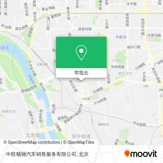 中联顺驰汽车销售服务有限公司地图