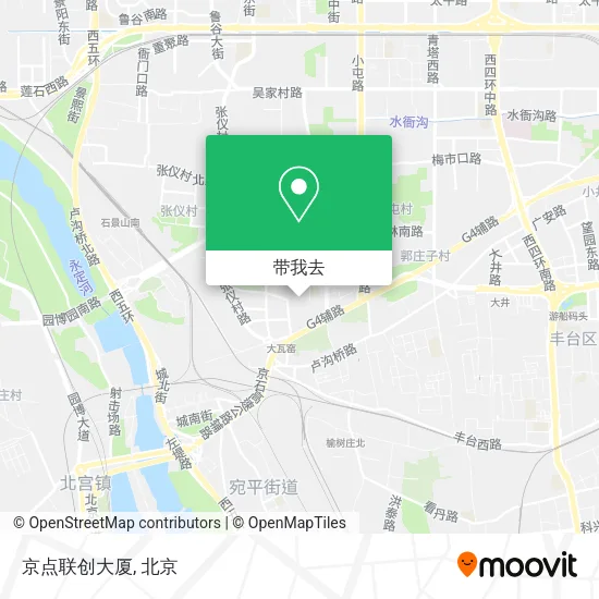 京点联创大厦地图