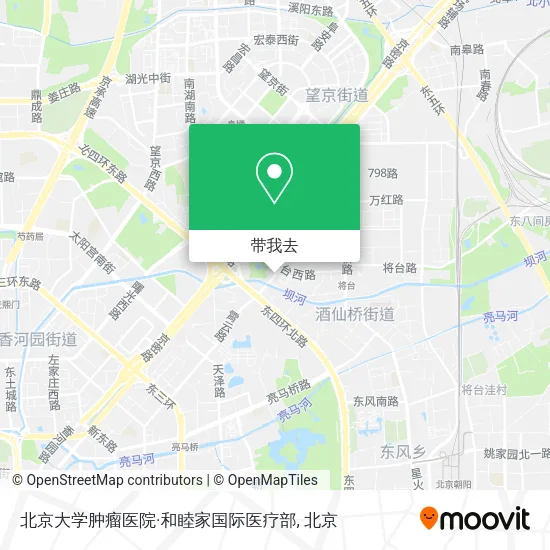 北京大学肿瘤医院·和睦家国际医疗部地图
