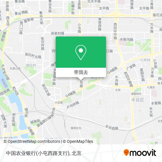 中国农业银行(小屯西路支行)地图