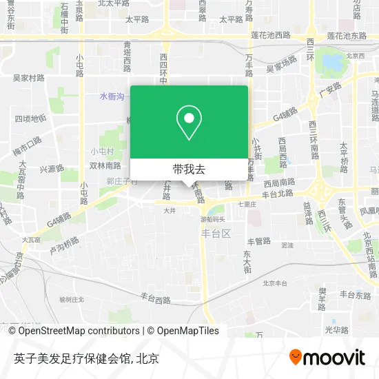 英子美发足疗保健会馆地图