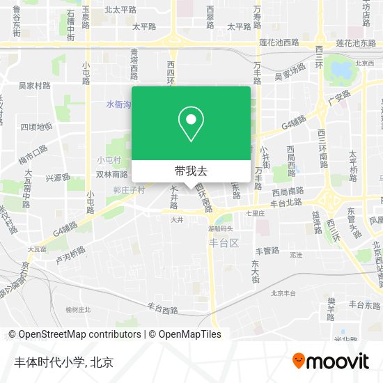 丰体时代小学地图