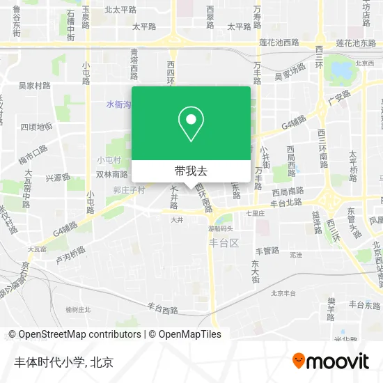 丰体时代小学地图