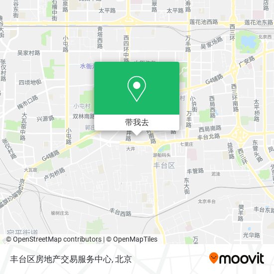 丰台区房地产交易服务中心地图