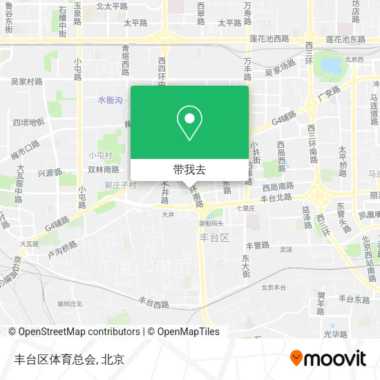 丰台区体育总会地图