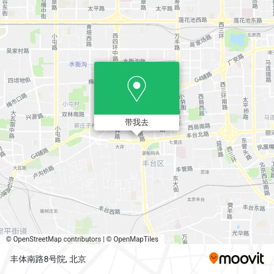 丰体南路8号院地图