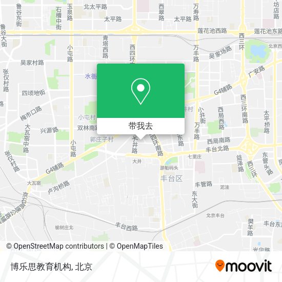 博乐思教育机构地图