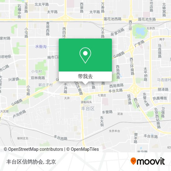 丰台区信鸽协会地图