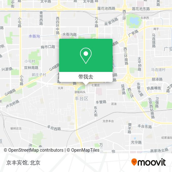 京丰宾馆地图
