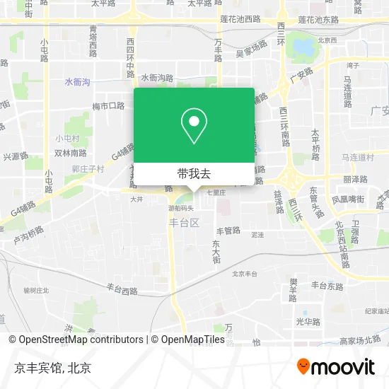 京丰宾馆地图