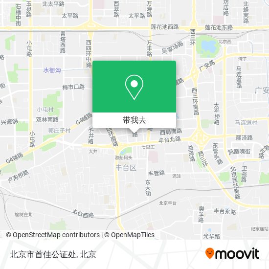 北京市首佳公证处地图