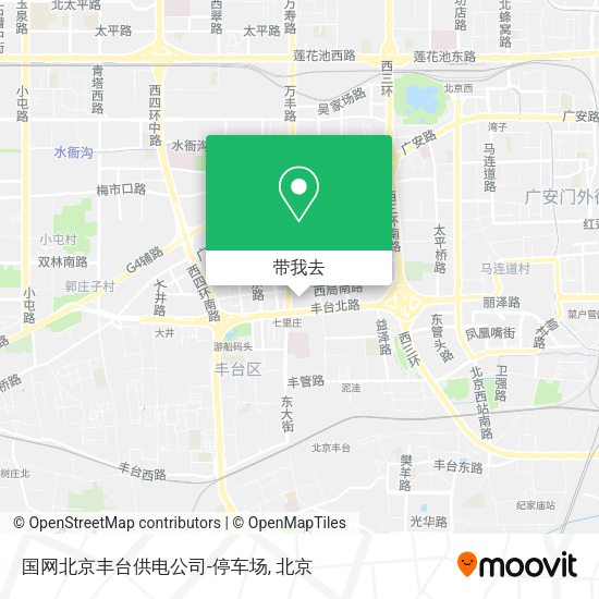 国网北京丰台供电公司-停车场地图