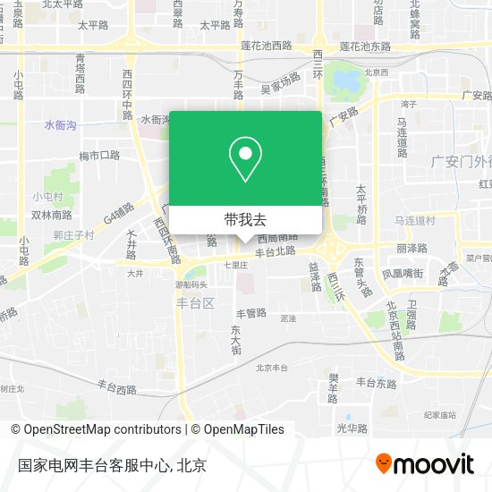 国家电网丰台客服中心地图