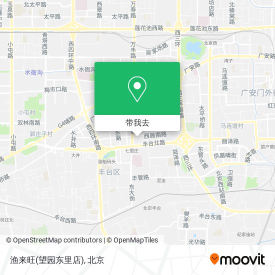 渔来旺(望园东里店)地图