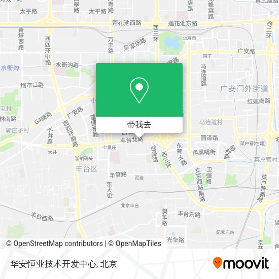 华安恒业技术开发中心地图