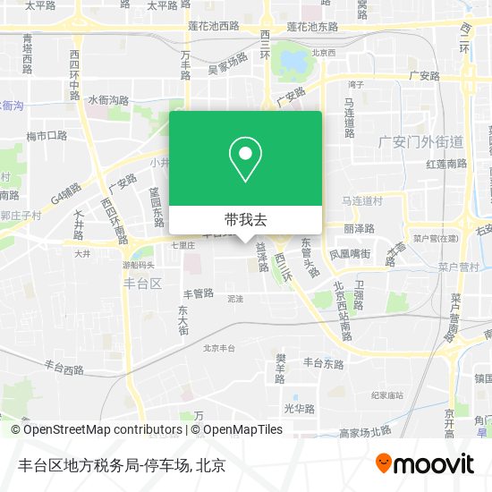 丰台区地方税务局-停车场地图