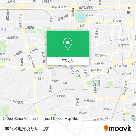 丰台区地方税务局地图