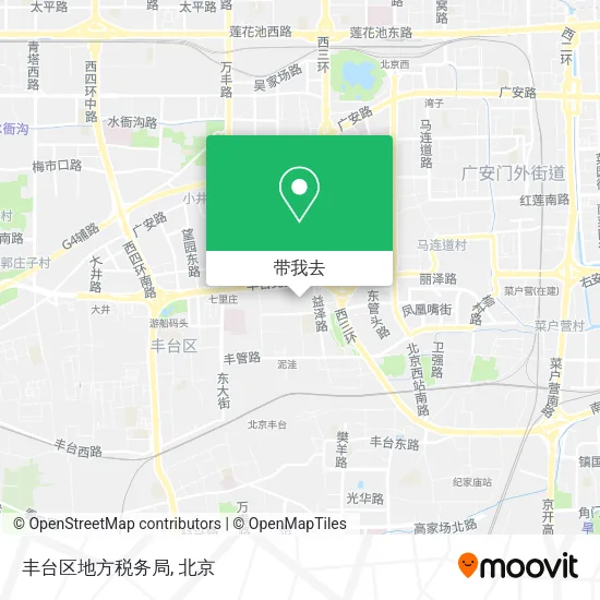 丰台区地方税务局地图