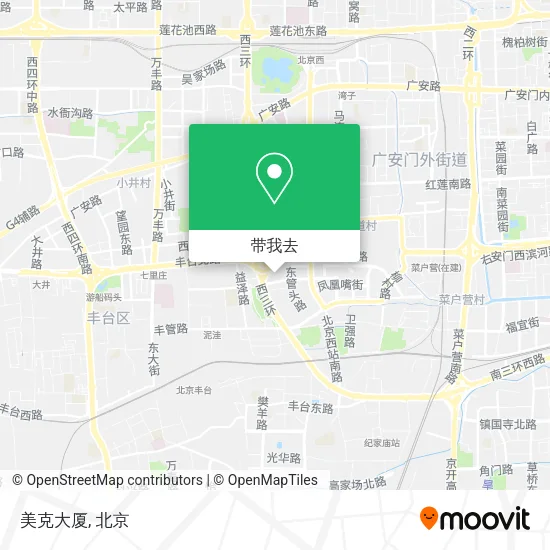 美克大厦地图