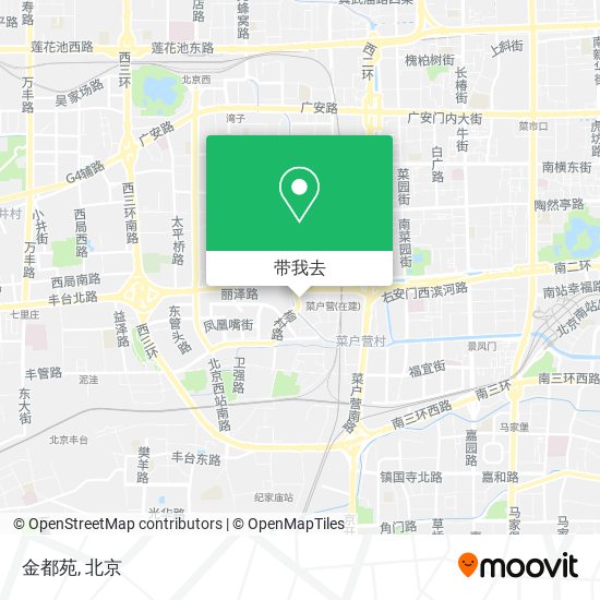 金都苑地图