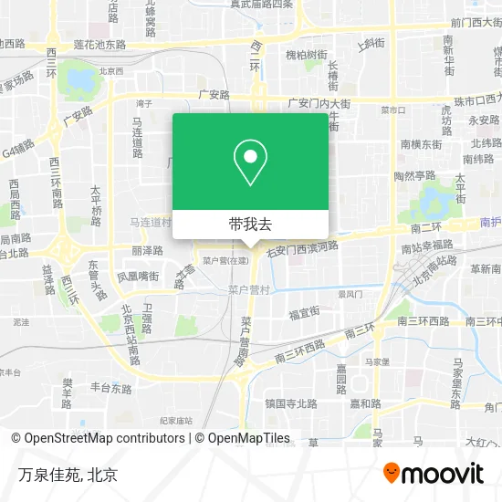 万泉佳苑地图