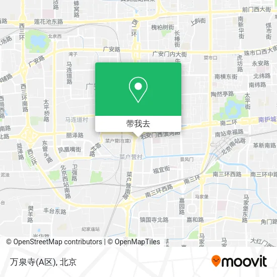 万泉寺(A区)地图