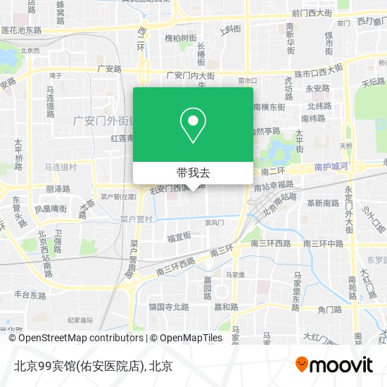 北京99宾馆(佑安医院店)地图