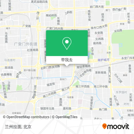 兰州拉面地图