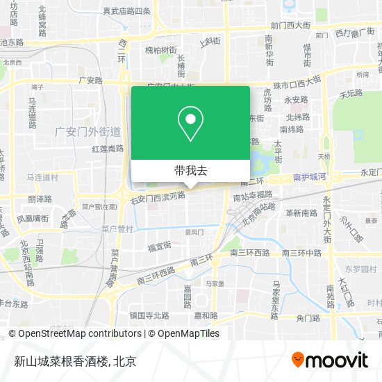 新山城菜根香酒楼地图