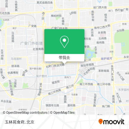 玉林苑食府地图