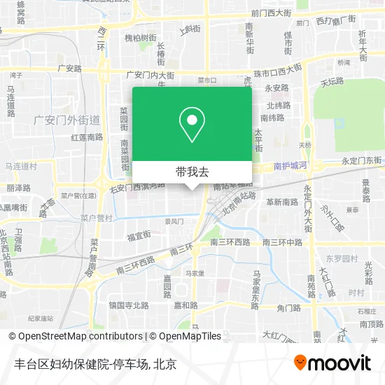 丰台区妇幼保健院-停车场地图