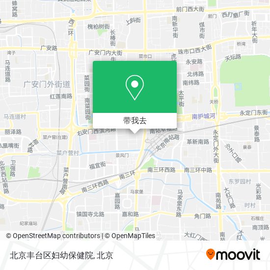 北京丰台区妇幼保健院地图