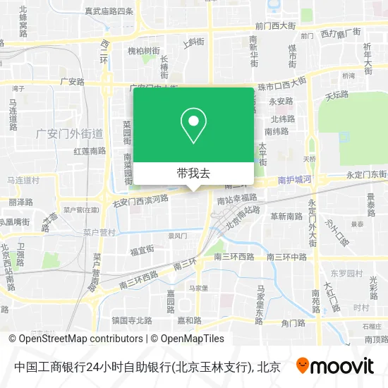 中国工商银行24小时自助银行(北京玉林支行)地图