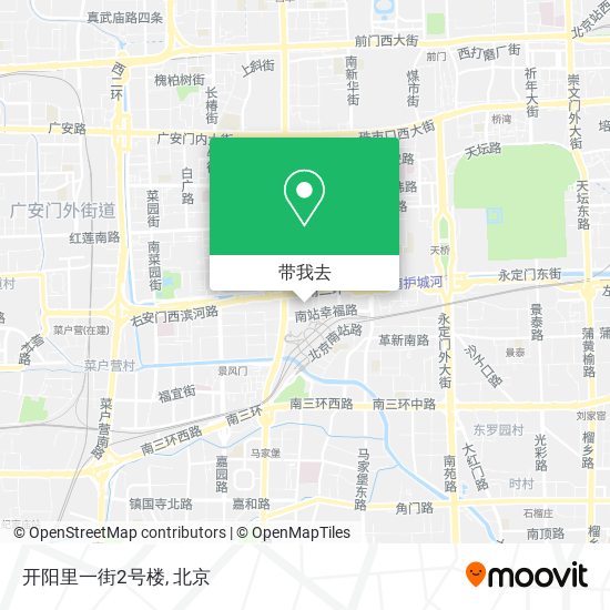 开阳里一街2号楼地图