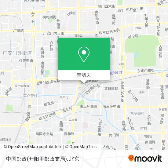中国邮政(开阳里邮政支局)地图