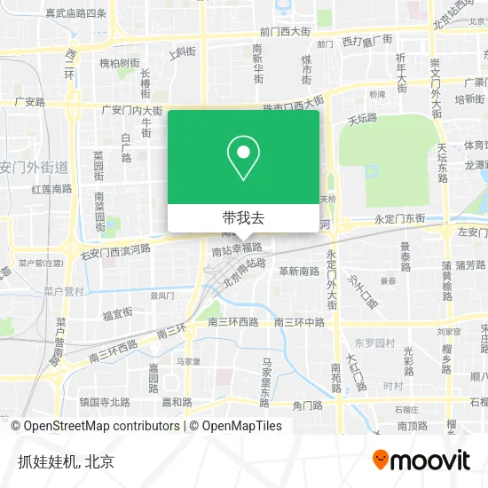 抓娃娃机地图
